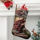 thumbnail image 2 of Thunderbolts Tema: Calcetines de Navidad, fino lino blanco para colgar en escaleras y chimenea, decoración navideña para el hogar, regalo de Navidad.54cm×38cm, 2 of 5