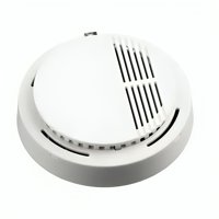 Genérico - Detector De Humo Inalámbrico A Batería De 9 Volts