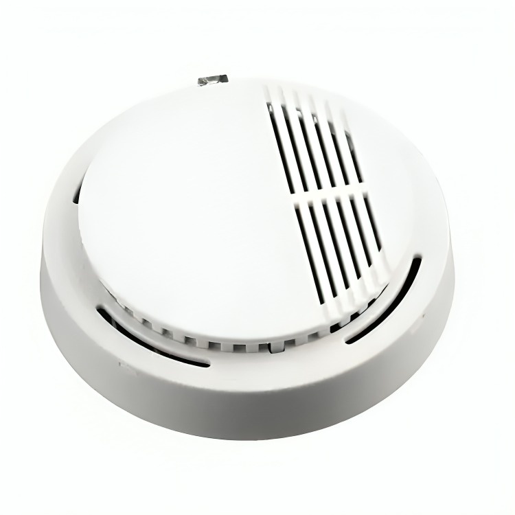 Genérico - Detector De Humo Inalámbrico A Batería De 9 Volts