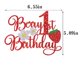 thumbnail image 2 of Adorno para pastel AROKIPPRY Berry 1.º Cumpleaños, 2 of 8