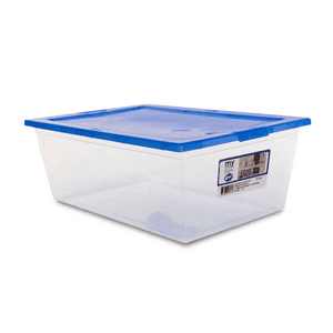 Wenco - Caja Organizadora 10 Litros Transparente