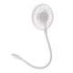 thumbnail image 3 of Mini Ventilador USB Portátil, Ventilador De Escritorio, Cable Flexible Para Viajes, Ligero, Blanco, 35x8x2,8 Cm, 3 of 5