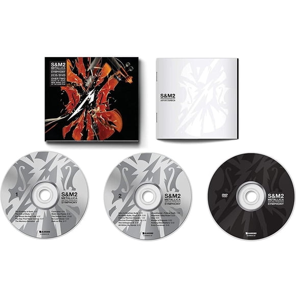 DVD Zach Top S&M2 Metallica Sinfonía 2CD/DVD