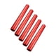 thumbnail image 5 of 5pcs Relay Relay Batones Running Race Sticks Reutilizable Nonslip 29cm Suministro Herramientas de entrenamiento de bastones de atletismo para práctica Rojo, 5 of 5