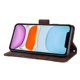 thumbnail image 3 of Funda Tipo Billetera FOXDOCK para iPhone 11 – Tapa Flip con Tarjetero, 3 of 5