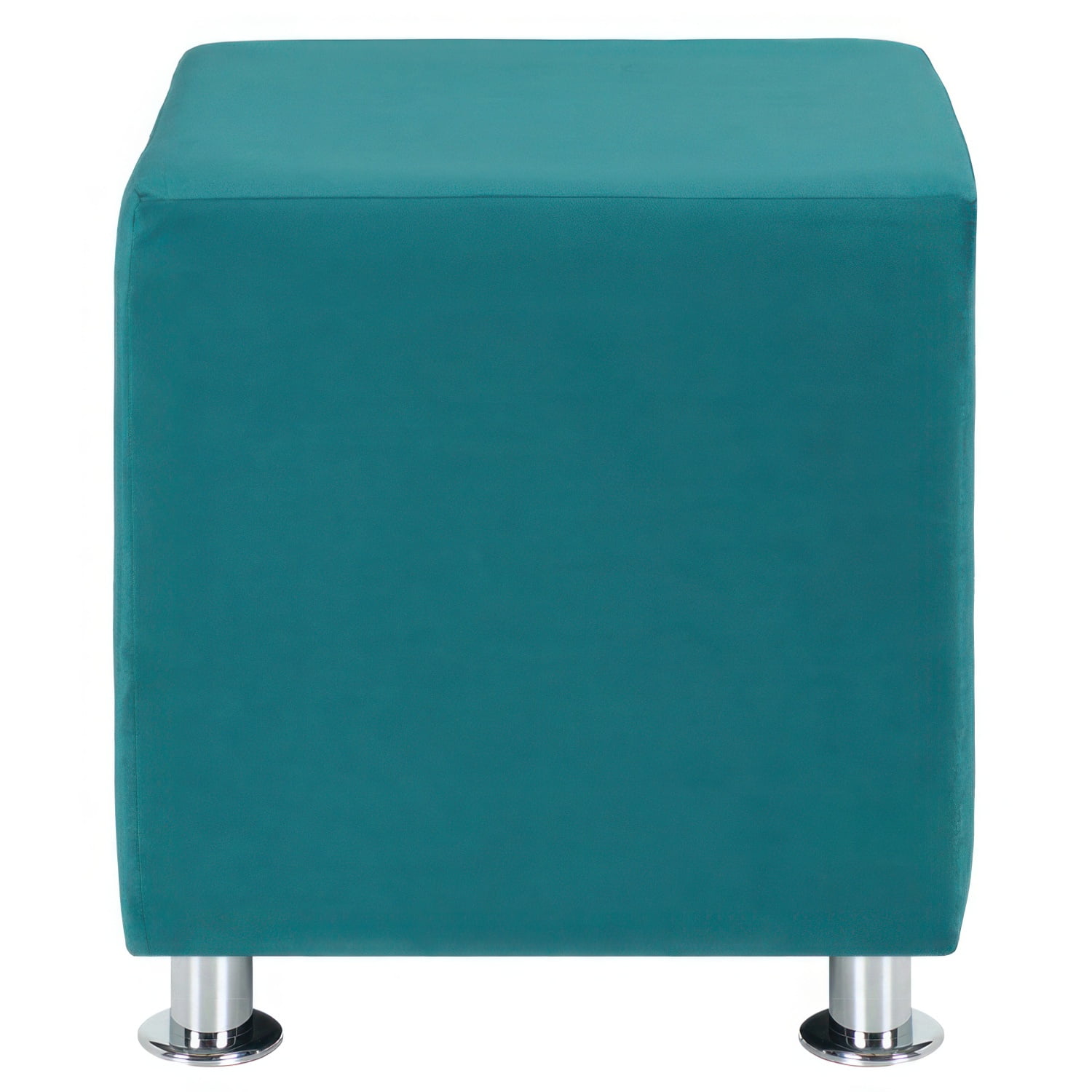 Bodevir - Pouf Cali 1c Felpa 12 Turquesa