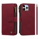 thumbnail image 2 of Funda Cartera para iPhone 12 Pro Max con Cremallera y Ranuras, Rojo, 2 of 6