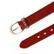 thumbnail image 5 of Cinturón para Jean Tommy Hilfiger de Cuero Mate Rojo de 35 mm, 5 of 6