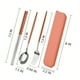 thumbnail image 5 of Upgrade Your Dining Experience with our Portable Silverware Set - Includes Spoons, Forks, and Chopsticks in a Stylish Storage Case - Perfect for Work, Home, and Restaurant Use - Great Quality and Craf, 5 of 5