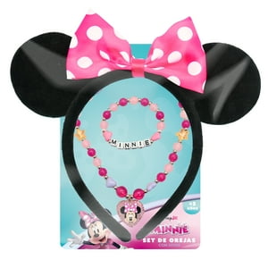Set De Orejas Y Joyas Minnie Disney