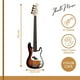 thumbnail image 2 of Bajo Eléctrico Ibrah 4 Cuerdas + Amplificador 20W + Acces, 2 of 10