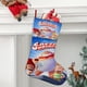thumbnail image 2 of Capitán Calzoncillos Tema: Calcetines de Navidad, fino lino blanco para colgar en escaleras y chimenea, decoración navideña para el hogar, regalo de Navidad. 45cm × 32cm, 2 of 5