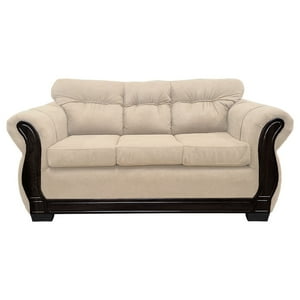 América Decora - Sofá Con Resorte Estructural 3 Personas Taurus Chenille Beige