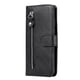 thumbnail image 3 of Funda con Cremallera para Realme GT Neo 5, Carcasa Cartera de Cuero PU con Soporte y Tarjetero, 3 of 6
