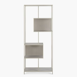 Form Design - Librero Seaford Taupe