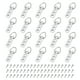 thumbnail image 1 of Colgador de Fotos Uxcell D-Ring Plateado 50 Piezas, 1 of 3