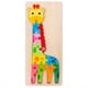 thumbnail image 3 of Infant Jigsaw Puzzle Toy, Wooden Three-dimensional Building Blocks, Digital Assembly Early Education Children Baby 1-3 Boys And Girls, 3 of 3