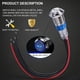 thumbnail image 5 of Interruptor pulsador Twidec G16LB-BU 16 mm 12 V LED azul, 5 of 8