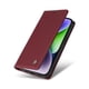 thumbnail image 5 of Funda Billetera de Cuero para iPhone 15 Plus con Tarjetero y Soporte - Tapa Magnética Rojo, 5 of 6