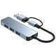 thumbnail image 3 of Hub USB 3.0 Aluminio 4 Puertos Tipo C, 3 of 6