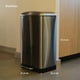 thumbnail image 4 of Basurero Cocina Iron 40lts Pedal Acero Inox Simplit, 4 of 8