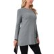 thumbnail image 4 of INSPIRE CHIC Vestido Suéter de Otoño Invierno para Mujer Cuello Redondo Manga Larga Túnica Suéter Oversize Suelto A-Línea Jersey Top L Gris, 4 of 6