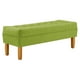 thumbnail image 2 of Banqueta Wood 2c Felpa 04 Pistacho, 2 of 4