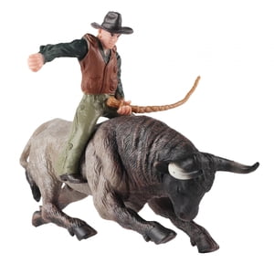 Bothyi - Modelo De Granja De Simulación Coleccionable Para Diseño De Jardín De Hadas, Modelo De Arquitectura, Ataque De Vaca Gris