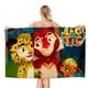 thumbnail image 1 of Leo y Tig Toalla de playa de secado rápido con diseño temático, regalo para mujeres y niñas, ideal para cumpleaños, fans, amantes de la música, uso en la playa o al aire libre, 78 × 180 cm, 1 of 6