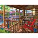thumbnail image 1 of Rompecabezas RoseArt Ilustraciones Bigelow Vida en el Porche 500 Piezas, 1 of 6