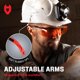 thumbnail image 5 of Gafas de seguridad NoCry que bloquean la luz azul sobre las gafas, 5 of 8