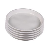 Ioensy - 5 Platillos Redondos Para Plantas, Bandejas De Goteo De Agua Para Uso Doméstico, Para Plantas De Interior Y Exterior, Tamaño L