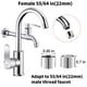 thumbnail image 2 of Aireador para grifo de lavabo TSBSHum 2.2 GPM de latón, rosca de 55/64", 2 of 7