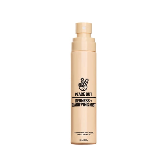 Bruma facial PEACE OUT para el cuidado de la piel, para enrojecimiento y aclaración, 100 ml