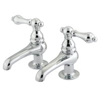 Grifo Para Lavabo Kingston Brass Restoration Ks3201Al, Cromado