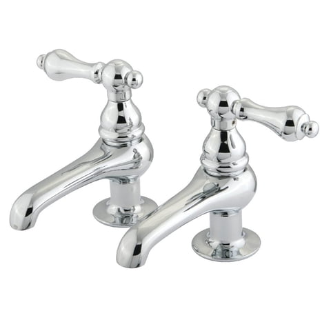 Grifo Para Lavabo Kingston Brass Restoration Ks3201Al, Cromado
