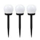 thumbnail image 2 of Pack X3 Foco Estaca Led Solar Lamparas Globo Jardín Exterior - Blanco, 2 of 3