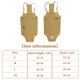 thumbnail image 2 of Unique Bargains Pañales para Perros Lavables y Reutilizables Pantalones Fisiológicos con Correa Ajustable Perros Pequeños Medianos Gatos S Amarillo, 2 of 7