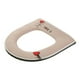 thumbnail image 3 of Cojín Grueso Para Asiento De Inodoro, Alfombrilla Universal Para Asiento De Inodoro, Para Baño, Color Beige, 3 of 3