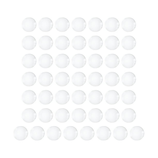 Parte Posterior Plana Semiredonda Para La Fabricación De Joyas, Cabujones De Cristal Para Manualidades DIY, Azulejos De Cúpula De 6mm, 50 Uds.