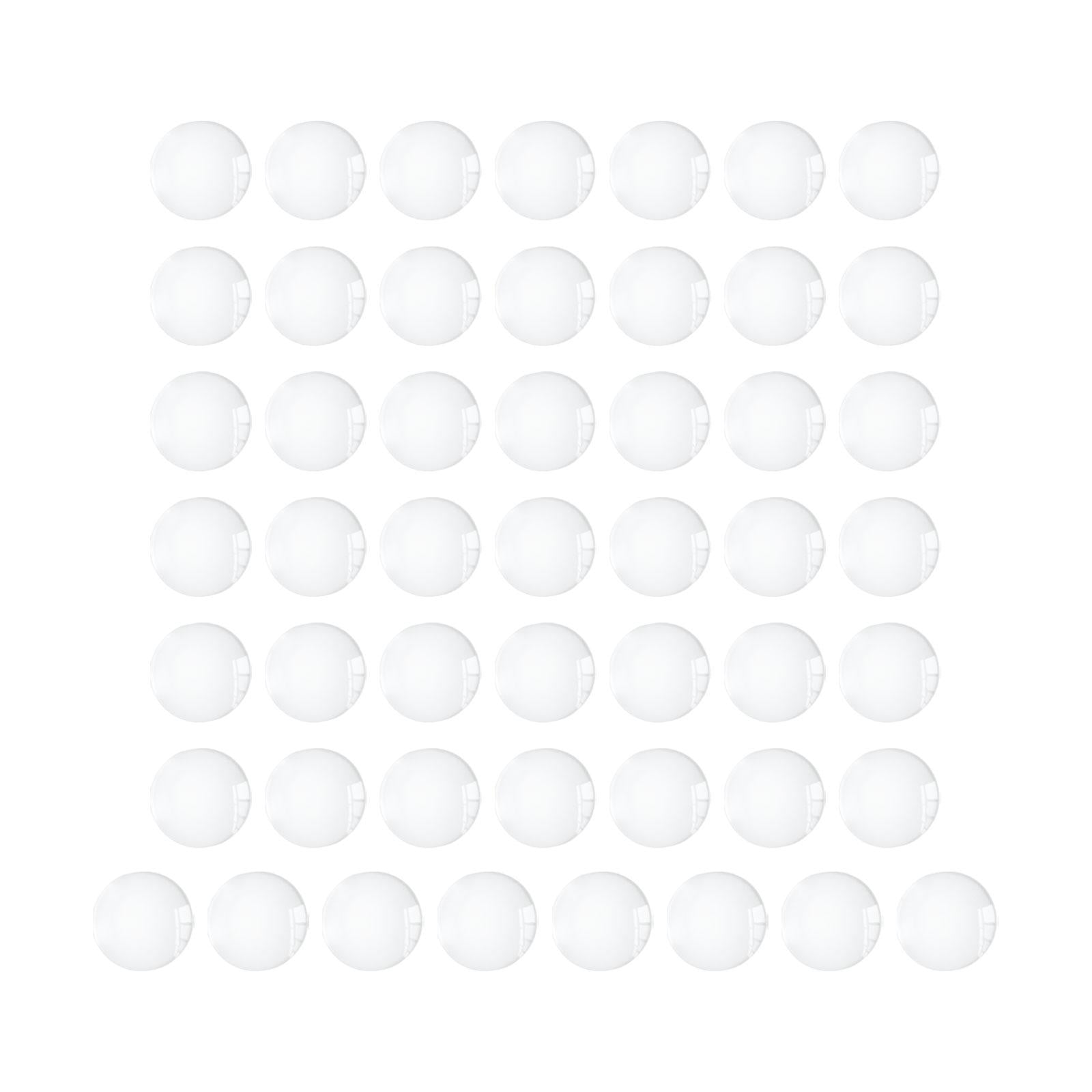 Bothyi - Parte Posterior Plana Semiredonda Para La Fabricación De Joyas, Cabujones De Cristal Para Manualidades Diy, Azulejos De Cúpula De 6mm, 50 Uds.