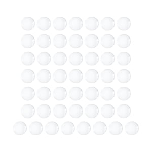 Bothyi - Parte Posterior Plana Semiredonda Para La Fabricación De Joyas, Cabujones De Cristal Para Manualidades Diy, Azulejos De Cúpula De 6Mm, 50 Uds.