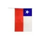 thumbnail image 2 of Bandera Chile de Tela 40x60 cm para Fiestas Patrias, 2 of 3