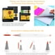 thumbnail image 2 of Juego de rotuladores de alcohol Ohuhu con punta de pincel doble, 120 colores, 2 of 3