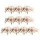 thumbnail image 3 of 10pcs Cabezas De Flores De Hortensia De Seda Para Crema De Decoración De Boda Nupcial, 3 of 3