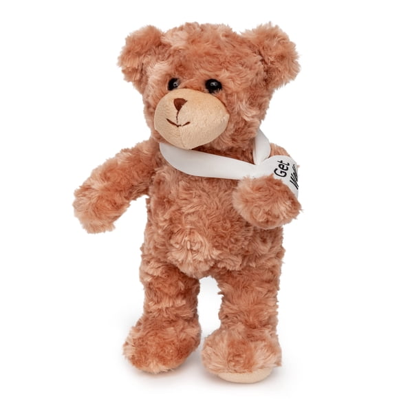 Oso de peluche Jolitee con brazo roto, 26 cm