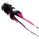 thumbnail image 4 of Kite Catch&Hunt, 43 pies, grande, para adultos, pez dorado 3D, rosa y negro, 4 of 6