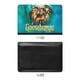 thumbnail image 3 of Escalofríos Porta Pasaporte y Cartera de Viaje Premium de Cuero PU, Funda de Pasaporte Bloqueo RFID con Ranuras para Tarjetas de Crédito, Estuche para Libro de Pasaporte para Familia 10cm × 15cm, 3 of 6