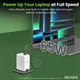 thumbnail image 3 of Cargador GearIt de 65 W, 3 puertos, USB C, plegable, PD, 3 of 9