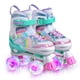 thumbnail image 1 of Patines SULIFEEL Rainbow Unicorn Light Up para niños, 1 of 8
